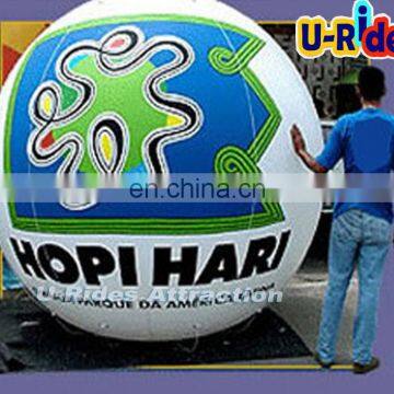 advertising inflatable balloon in 3m for bussiness for outdoor