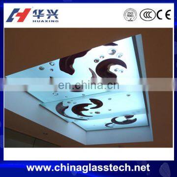 CE certificate heat and sound proof tinted glass curtain wall price