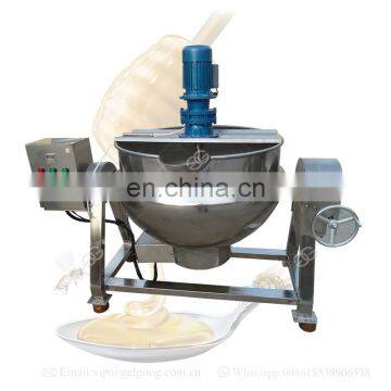 Electric Water Rice Jacketed Steam Cooking Kettle With Agitator