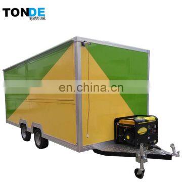 Outdoor Food Kiosk Design Food Trailer Cart Mobile Food Trailer for Sale photo-2