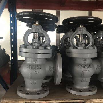 JIS Marine Valve Cast Steel Angle Valve F7314 20K photo-2