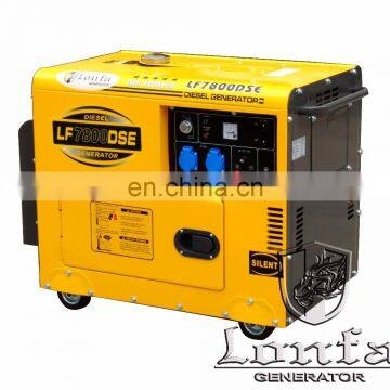 Air Cooled Single Cylinder Small 10hp 5kw 5KVA Silent Diesel Generator Price