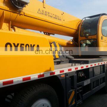 Best Price 50Ton Hydraulic Truck Crane QY50KA for Sale