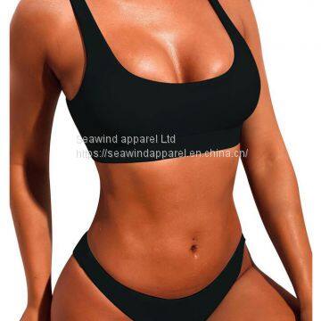 Women High Leg Cut Swimwear Sexy Bikini photo-5