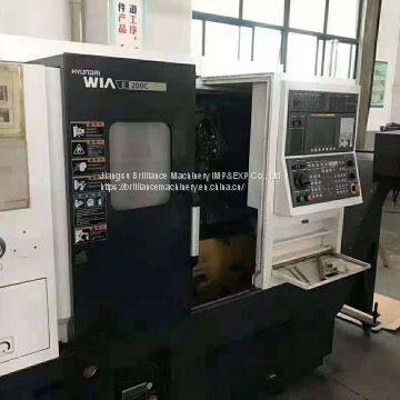 WIA E200C CNC Slant Lathe