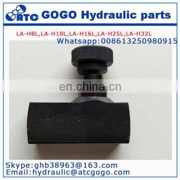 Governor flow control valve LA type one-way throttle valve LA-H8L/H10L/H16L/H20L/H25L/H32L