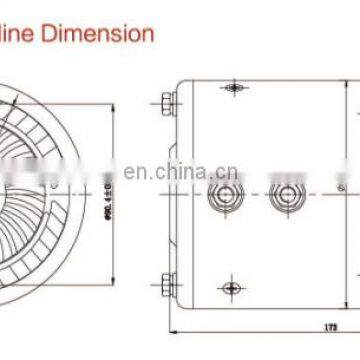 12V 1600W dc Electric Motor for Forklift and Fan photo-5