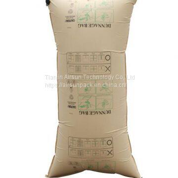 1200*2400mm Kraft Paper Air Bag Container Pillow in Air Dunnage Bag
