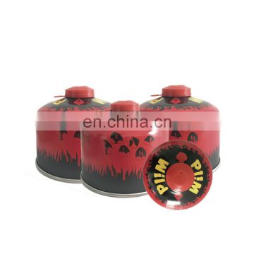 small camping butane gas canister 230g and butane aerosol cans