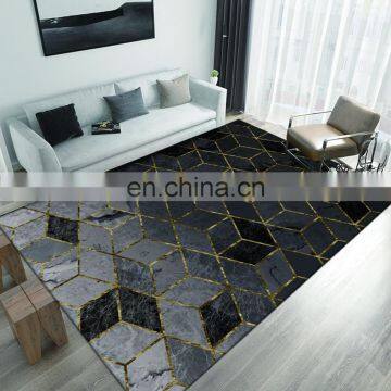 Chinese custom 3D printed  floor carpets for living room