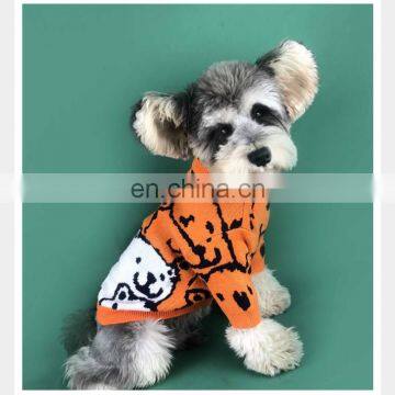 Spring Autumn Printed Dog Clothes Pullover Sweater Teddy Dog Schnauzer Pomeranian Corgi Pet Clothes photo-6