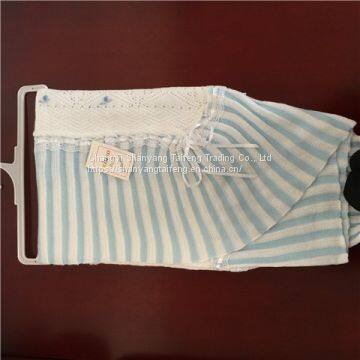 100% Acrylic Floral Border Baby Shawl and Blanket Safe and Healthy