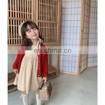 6674/Flower Embroidery Cute Fashion Kids Girl Dress Spring Newest Casual Exquisite Children Clothes photo-5