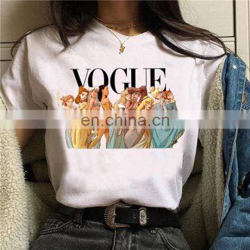 2020 Princess Vogue Tee Women Summer Graphic T-Shirts photo-5