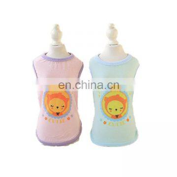 Cute pet t-shirt wholesale girls dog clothes summer