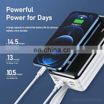 Remax 60000mah power bank RP-173 Hunergy Series 22.5W Outdoor Multi-compatible Fast Charging Power Bank (with LED light)