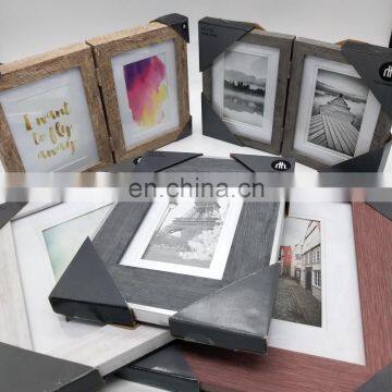 Wholesale Simple Art Glass Picture Frame For Wedding Transparent Glass Panel Photo Frame photo-6