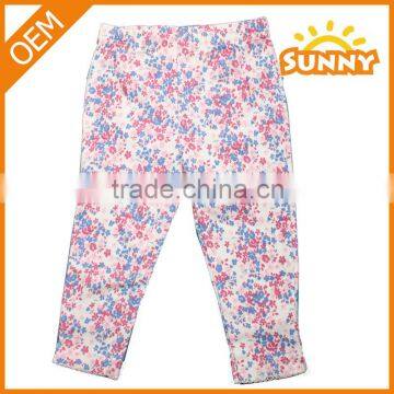 Wholse lovely Fashion 100% Cotton Baby Girl Pants