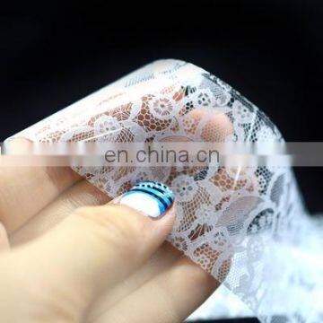 Nail White Lase Hotsale Nail Art Transfer Foil Sticker 10 designs