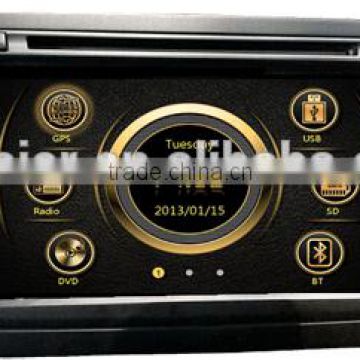 Hot selling touch screen Dual zone wince car radio for VW 2013 Seat with GPS/Bluetooth/Radio/SWC/Virtual 6CD/3G /ATV/iPod