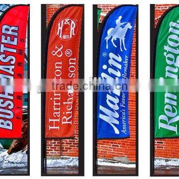 2016 Durable Advertising Double Sided Beach Flag/Flying Flag/Feather Flag