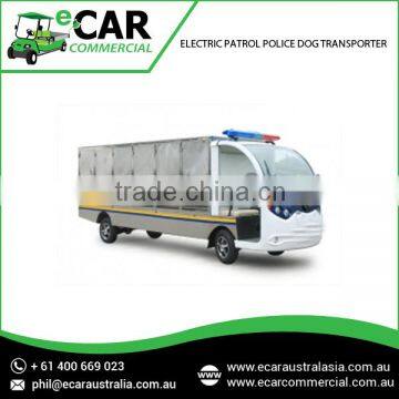 High Quality A Grade Electric Patrol Police Dog Transporter