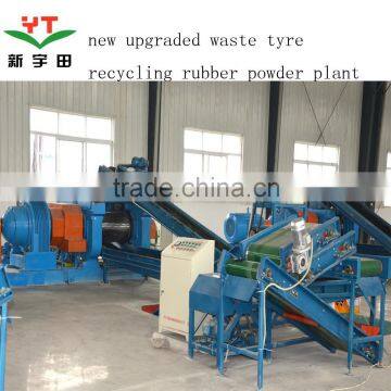 All sizes tire rubber machine for rubber powder