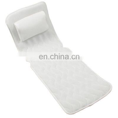 Luxury Bath Pillow Bath Pillow With Suction Cups Bath Tap Pillow