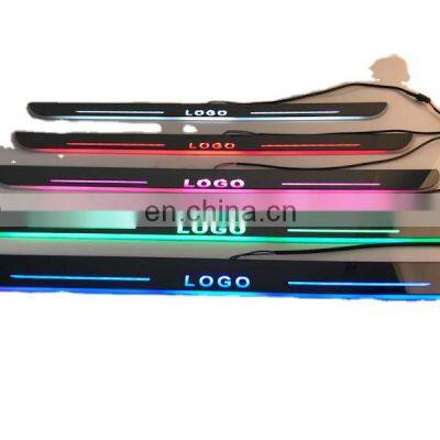 led moving door sill for mazda 6 with sensor infrared dynamic trim welcome light plate accessories