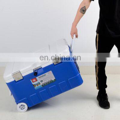 75L Camping Beach Cooling Drinking Food Fresh Large Fishing Ice Cooler Box