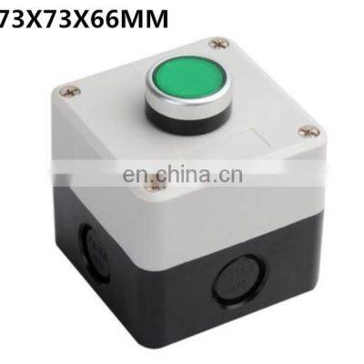 Waterproof Switch Box Plastic Starting Button Switch Box Electrical Industrial Button Emergency Stop Switch Box photo-2