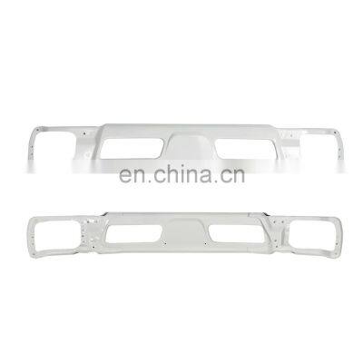 White Electroplated Iron Material Car Front Bumper For Mitsubishi Canter 2012