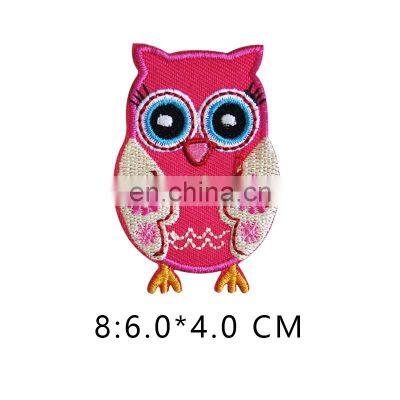 Custom Iron On Cartoon Owl Collection Embroidered Patches photo-5