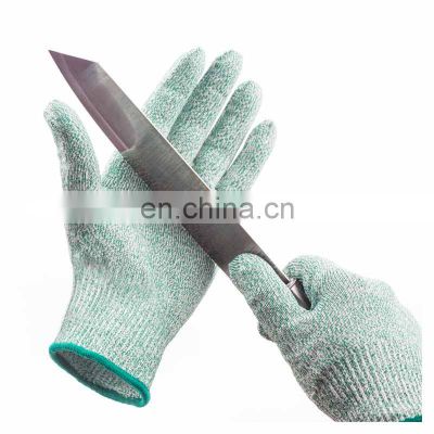 Food Grade Level 5 Proof Safety Hand Protection Yard Work Kitchen Anti Cut Resistant Gloves for Cutting