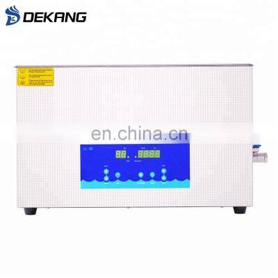 22L 480W Laboratory Ultrasonic Cleaner With Heater and Timer Stainless Steel photo-5