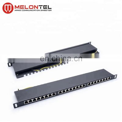 MT-4018 High Quality 24 Port RJ45 Cat5e Cat6 Krone IDC Patch Panel For Network