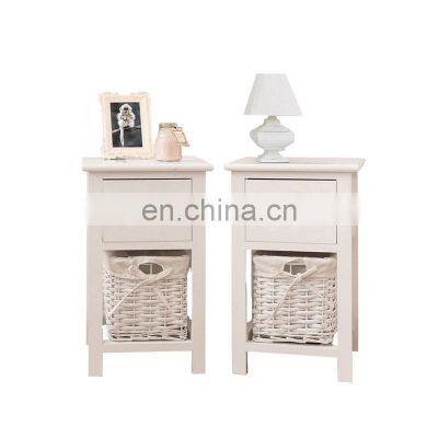 modern solid wood nightstand side table bedside cabinet