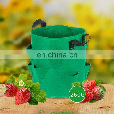 Customized Print Green Extra Large Yard Home Garden Fabric Pots Tomato Strawberry 5gallons Grow Bags photo-2