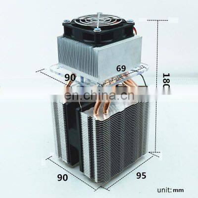 DIY Semiconductor Cooling Refrigeration Device Homemade Small Refrigerator Air Conditioner With Power photo-4