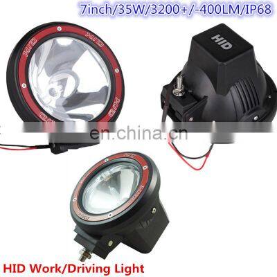 HID098 Flood Beam Optional Spot Beam 7 Inch Car Led Light Offroad Led Light Ballast Integrated LANTSUN photo-2