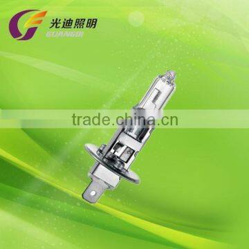 High brightness h1 hod rainbow halogen bulb yellow fog light in china