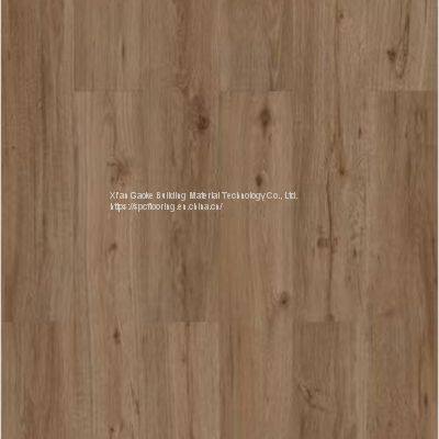 GKBM Greenpy SY-W1005 New Eco-Friendly Waterproof Flax Oak 4mm Click Stone Plastic Composite SPC Flooring