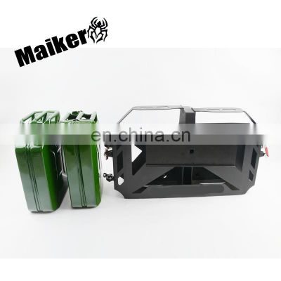 Offroad Rear Tank Holder with Two 20L Oil Boxes for Jeep Wrangler JK 07+ c4x4 accessory maiker manufacturer