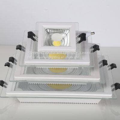 High Power Glass Recessed Cob 5w 7w 12w 18w 25w 30w Glass Led Down Light photo-2