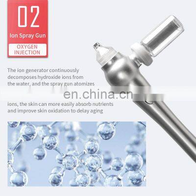 9 IN 1 H2O2 Hydrogen Hydrafacials Beauty Machine Deep Hydration&Cleansing Face Lift Massage for Eye Face Care photo-2