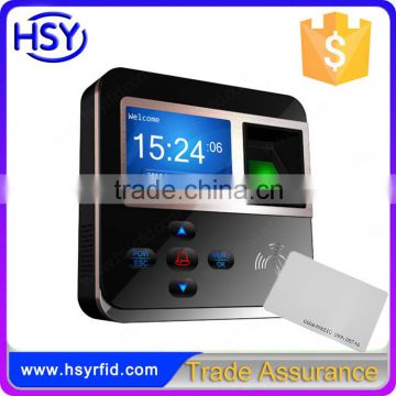 China smart card access control manufacturer time attendance tcp ip fingerprint access control