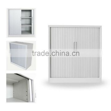 Factory 0.7mm Knock Down High quality small double door tambour cabinet/tambour door cupboard