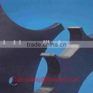 black cnc machined plastic part