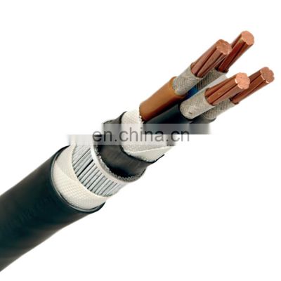 cu xlpe insulated power cable 4x95mm2 4 core armoured cable 120mm