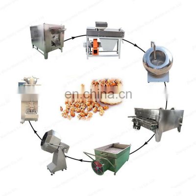 Factory supply japanese peanut processing line Fish skin coated peanut coating production line for sale